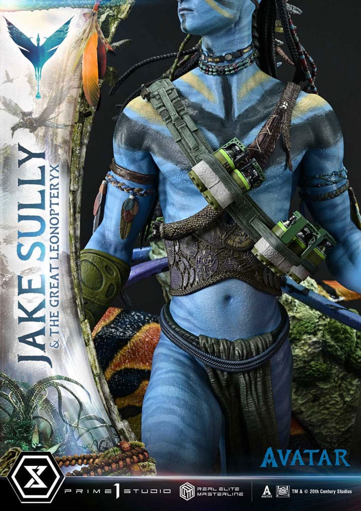Avatar (Film) Real Elite Masterline Series Statue 1/4 Jake Sully & The Great Leonopteryx 87 cm  - Preorder - ETA: 26.07.2027