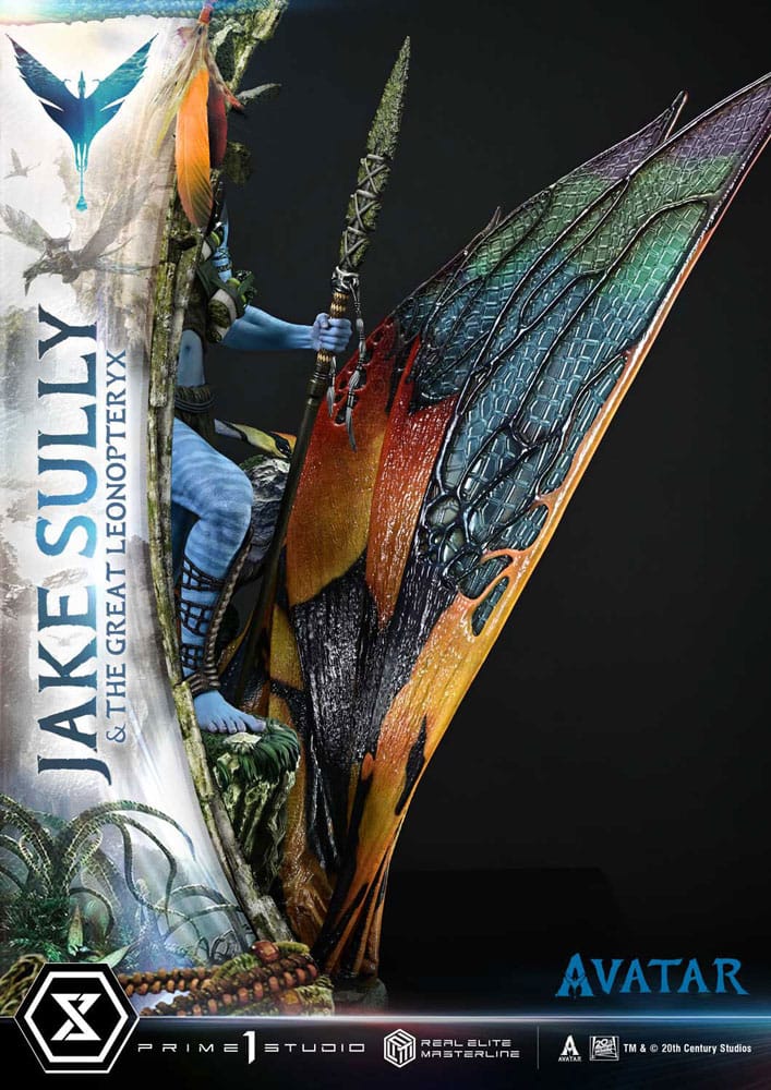 Avatar (Film) Real Elite Masterline Series Statue 1/4 Jake Sully & The Great Leonopteryx 87 cm  - Preorder - ETA: 26.07.2027