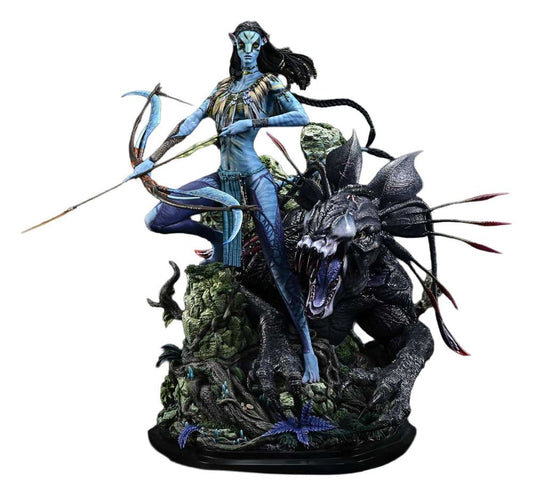 Avatar (Film) Real Elite Masterline Series Statue 1/4 Neytiri & Thanator 75 cm  - Preorder - ETA: 27.09.2027
