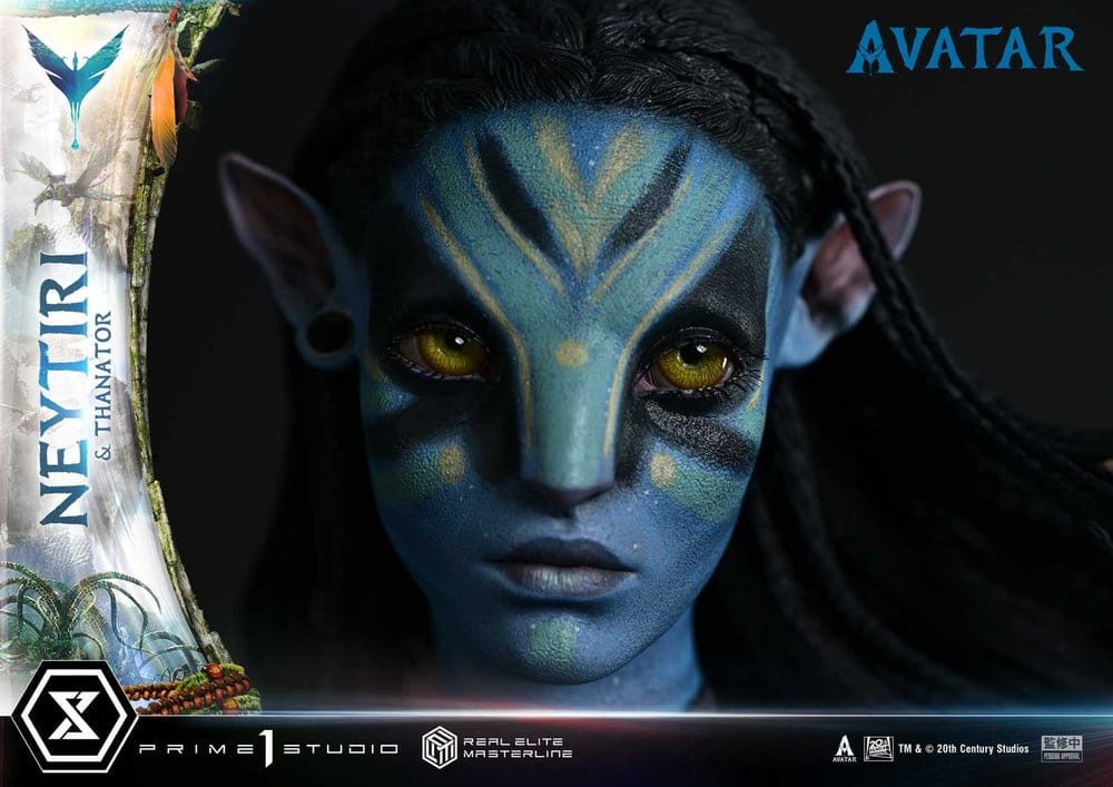 Avatar (Film) Real Elite Masterline Series Statue 1/4 Neytiri & Thanator 75 cm  - Preorder - ETA: 27.09.2027