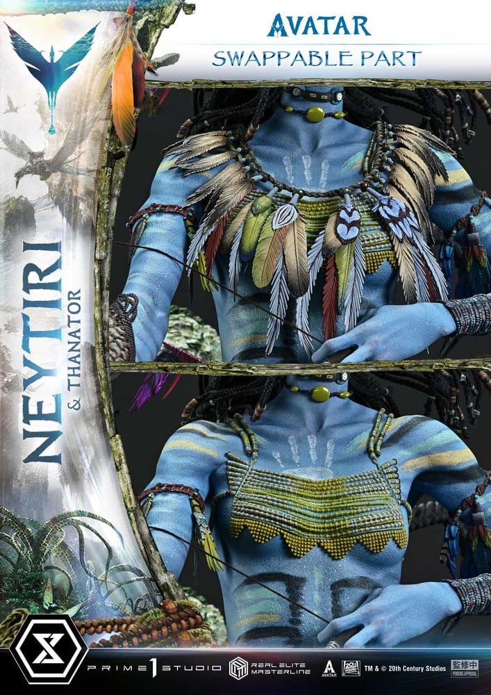 Avatar (Film) Real Elite Masterline Series Statue 1/4 Neytiri & Thanator 75 cm  - Preorder - ETA: 27.09.2027