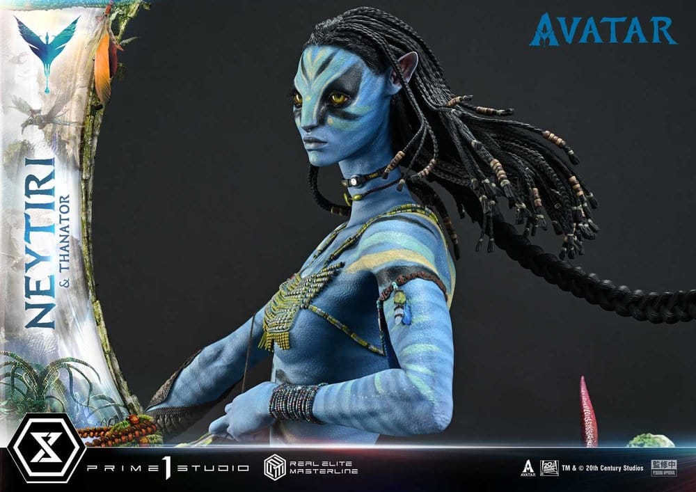 Avatar (Film) Real Elite Masterline Series Statue 1/4 Neytiri & Thanator 75 cm  - Preorder - ETA: 27.09.2027