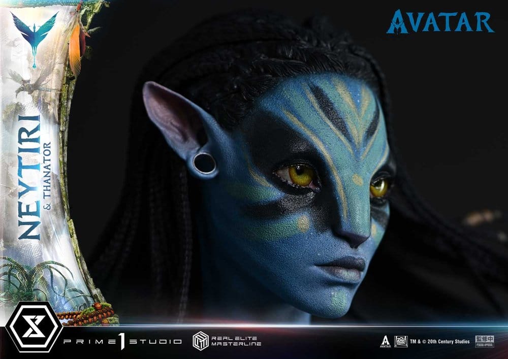 Avatar (Film) Real Elite Masterline Series Statue 1/4 Neytiri & Thanator 75 cm  - Preorder - ETA: 27.09.2027