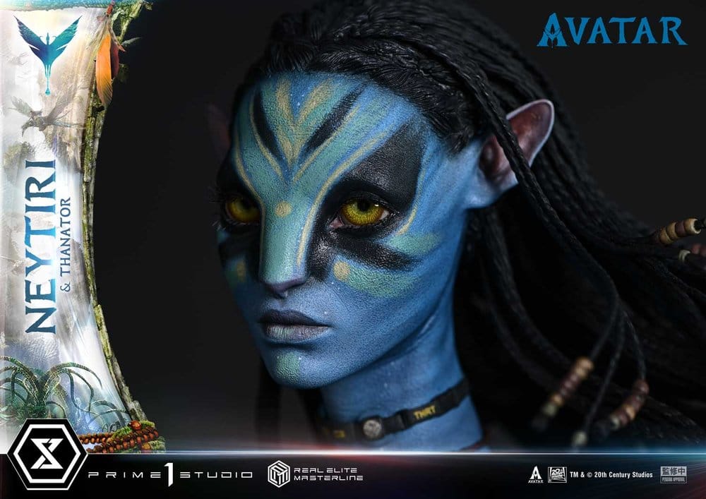 Avatar (Film) Real Elite Masterline Series Statue 1/4 Neytiri & Thanator 75 cm  - Preorder - ETA: 27.09.2027