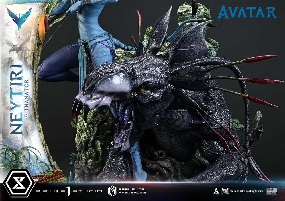 Avatar (Film) Real Elite Masterline Series Statue 1/4 Neytiri & Thanator 75 cm  - Preorder - ETA: 27.09.2027