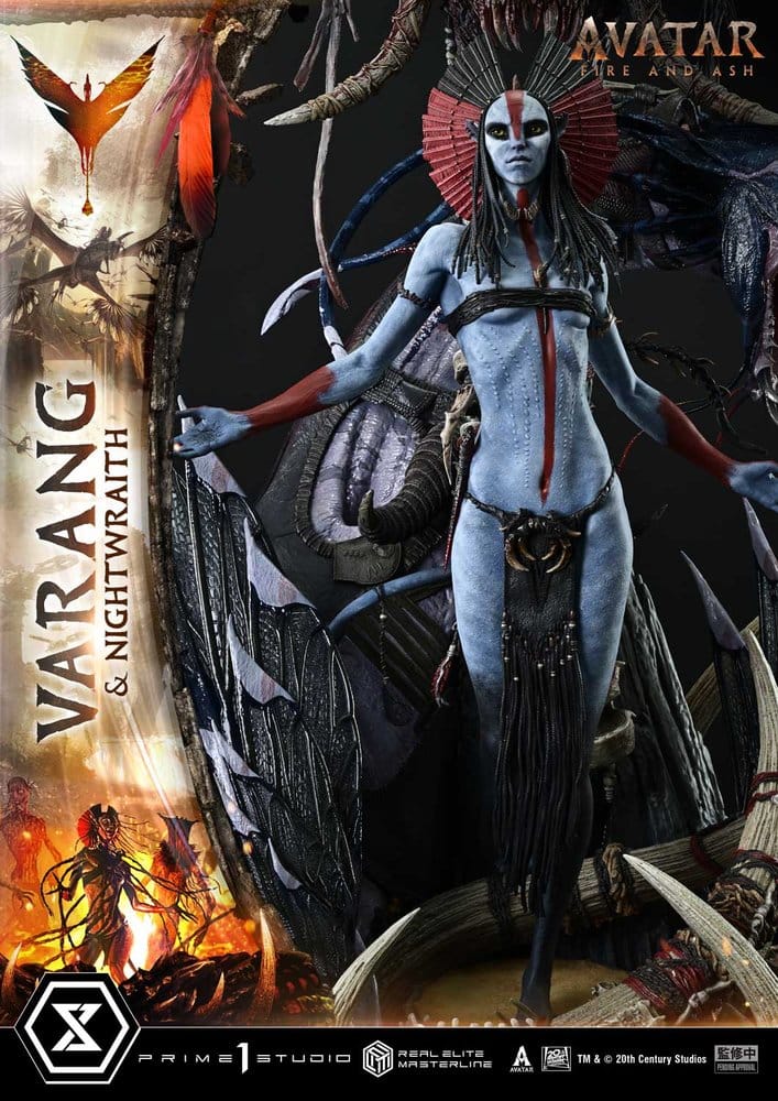 Avatar: Fire and Ash (Film) Real Elite Masterline Series Statue 1/4 Varang & Nightwraith Avatar Legacy Collection 96 cm  - Preorder - ETA: 27.09.2027