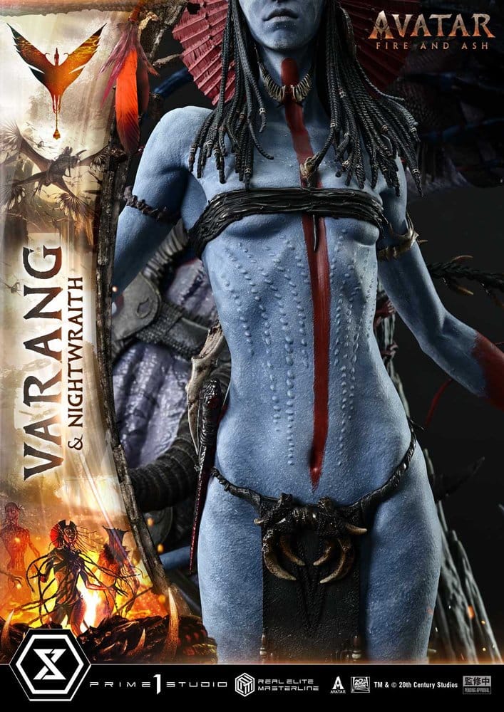 Avatar: Fire and Ash (Film) Real Elite Masterline Series Statue 1/4 Varang & Nightwraith Avatar Legacy Collection 96 cm  - Preorder - ETA: 27.09.2027