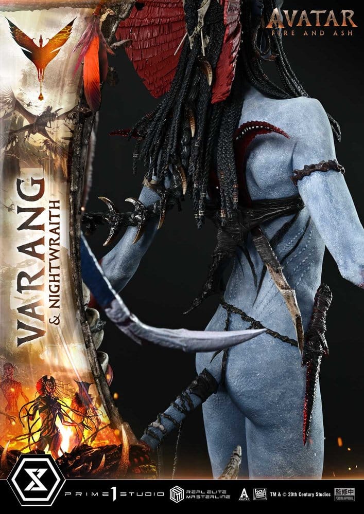 Avatar: Fire and Ash (Film) Real Elite Masterline Series Statue 1/4 Varang & Nightwraith Avatar Legacy Collection 96 cm  - Preorder - ETA: 27.09.2027