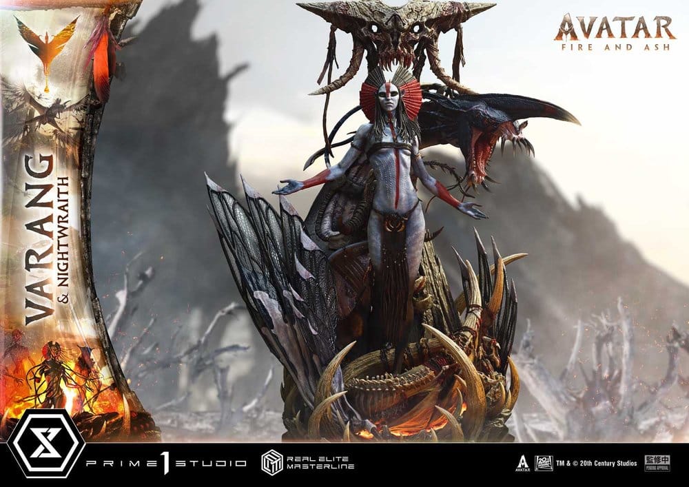 Avatar: Fire and Ash (Film) Real Elite Masterline Series Statue 1/4 Varang & Nightwraith Avatar Legacy Collection 96 cm  - Preorder - ETA: 27.09.2027