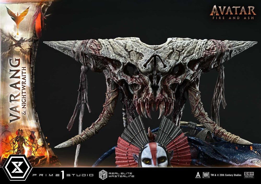 Avatar: Fire and Ash (Film) Real Elite Masterline Series Statue 1/4 Varang & Nightwraith Avatar Legacy Collection 96 cm  - Preorder - ETA: 27.09.2027