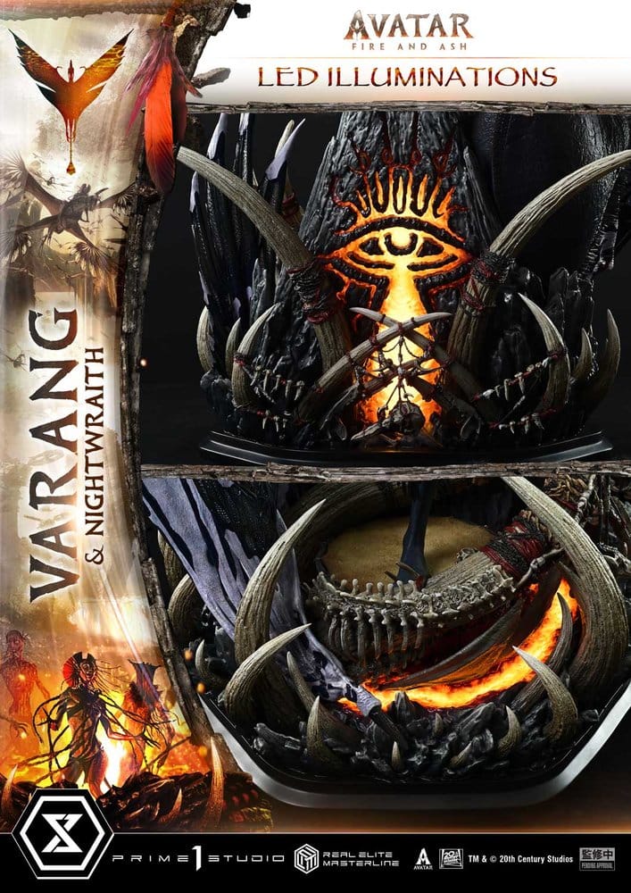 Avatar: Fire and Ash (Film) Real Elite Masterline Series Statue 1/4 Varang & Nightwraith Avatar Legacy Collection Bonus Version 96 cm  - Preorder - ETA: 27.09.2027