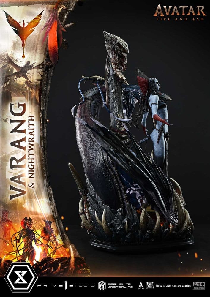 Avatar: Fire and Ash (Film) Real Elite Masterline Series Statue 1/4 Varang & Nightwraith Avatar Legacy Collection Bonus Version 96 cm  - Preorder - ETA: 27.09.2027