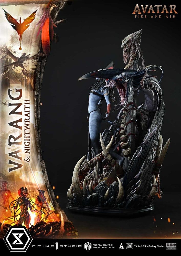 Avatar: Fire and Ash (Film) Real Elite Masterline Series Statue 1/4 Varang & Nightwraith Avatar Legacy Collection Bonus Version 96 cm  - Preorder - ETA: 27.09.2027