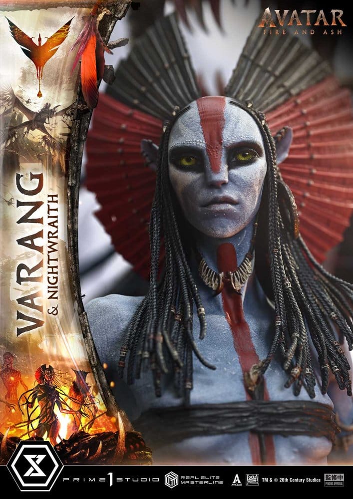 Avatar: Fire and Ash (Film) Real Elite Masterline Series Statue 1/4 Varang & Nightwraith Avatar Legacy Collection Bonus Version 96 cm  - Preorder - ETA: 27.09.2027