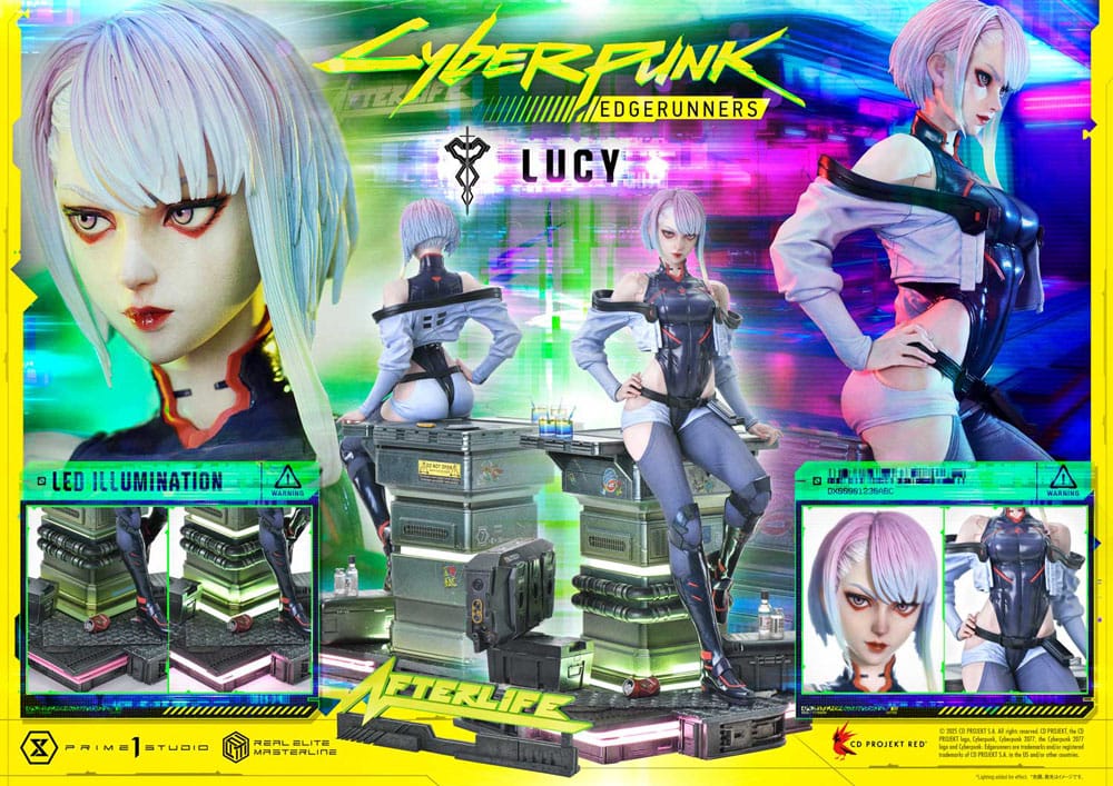 Cyberpunk: Edgerunners Real Elite Masterline Series Statue 1/4 Lucy 50 cm - Preorder - ETA: 25.12.2026