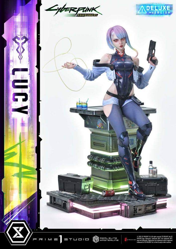 Cyberpunk: Edgerunners Real Elite Masterline Series Statue 1/4 Lucy Deluxe Version 50 cm  - Preorder - ETA: 25.12.2026