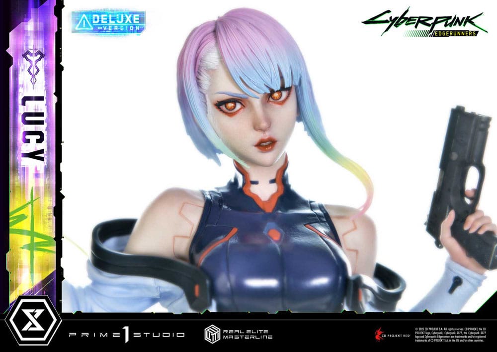 Cyberpunk: Edgerunners Real Elite Masterline Series Statue 1/4 Lucy Deluxe Version 50 cm  - Preorder - ETA: 25.12.2026