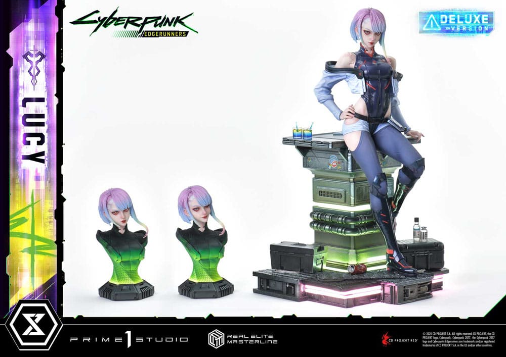 Cyberpunk: Edgerunners Real Elite Masterline Series Statue 1/4 Lucy Deluxe Version 50 cm  - Preorder - ETA: 25.12.2026