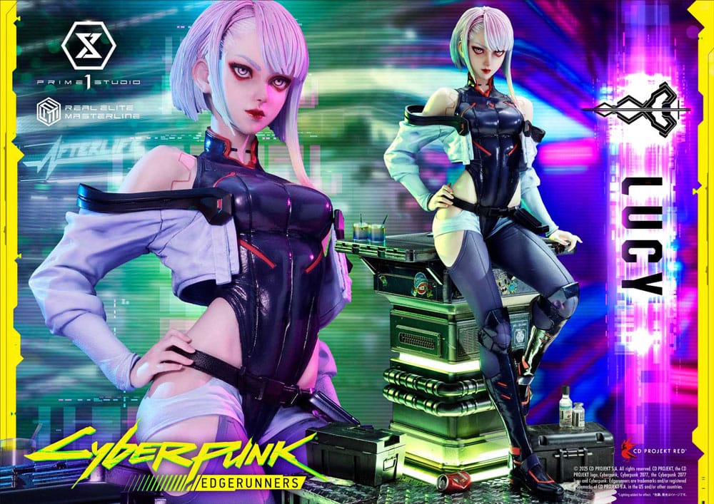 Cyberpunk: Edgerunners Real Elite Masterline Series Statue 1/4 Lucy Deluxe Version 50 cm  - Preorder - ETA: 25.12.2026