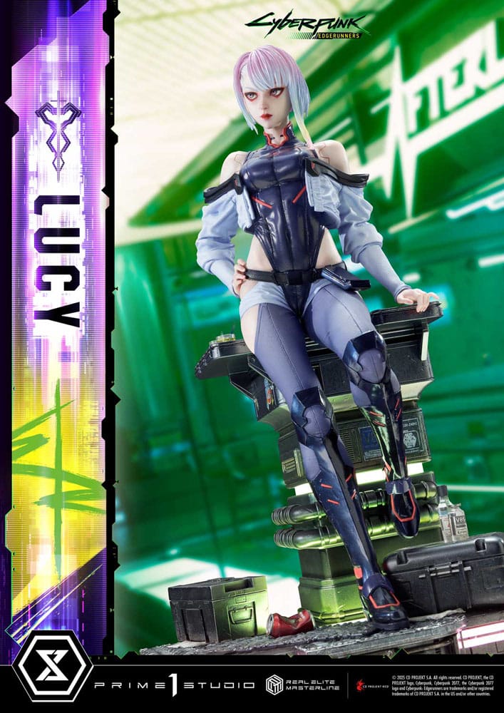 Cyberpunk: Edgerunners Real Elite Masterline Series Statue 1/4 Lucy Deluxe Version 50 cm  - Preorder - ETA: 25.12.2026