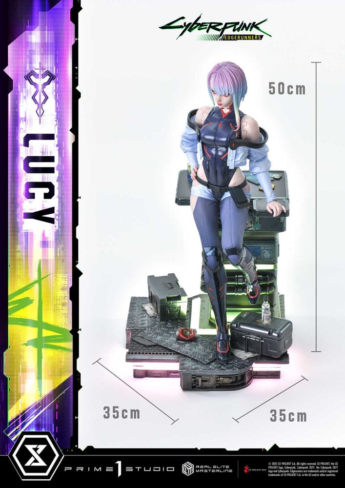 Cyberpunk: Edgerunners Real Elite Masterline Series Statue 1/4 Lucy Deluxe Version 50 cm  - Preorder - ETA: 25.12.2026