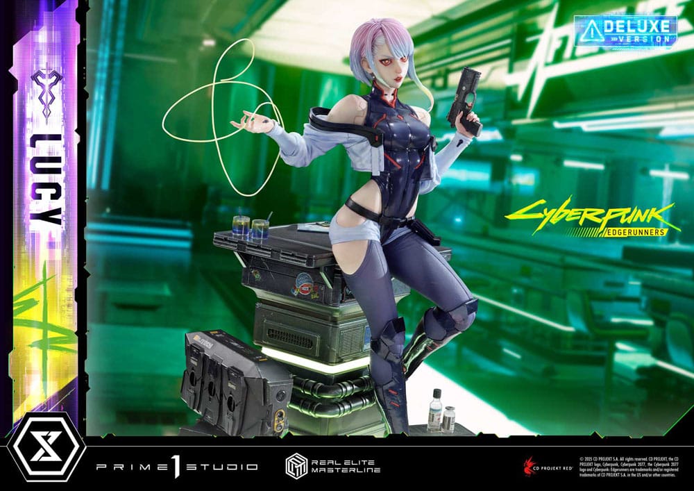Cyberpunk: Edgerunners Real Elite Masterline Series Statue 1/4 Lucy Deluxe Bonus Version 50 cm  - Preorder - ETA: 25.12.2026
