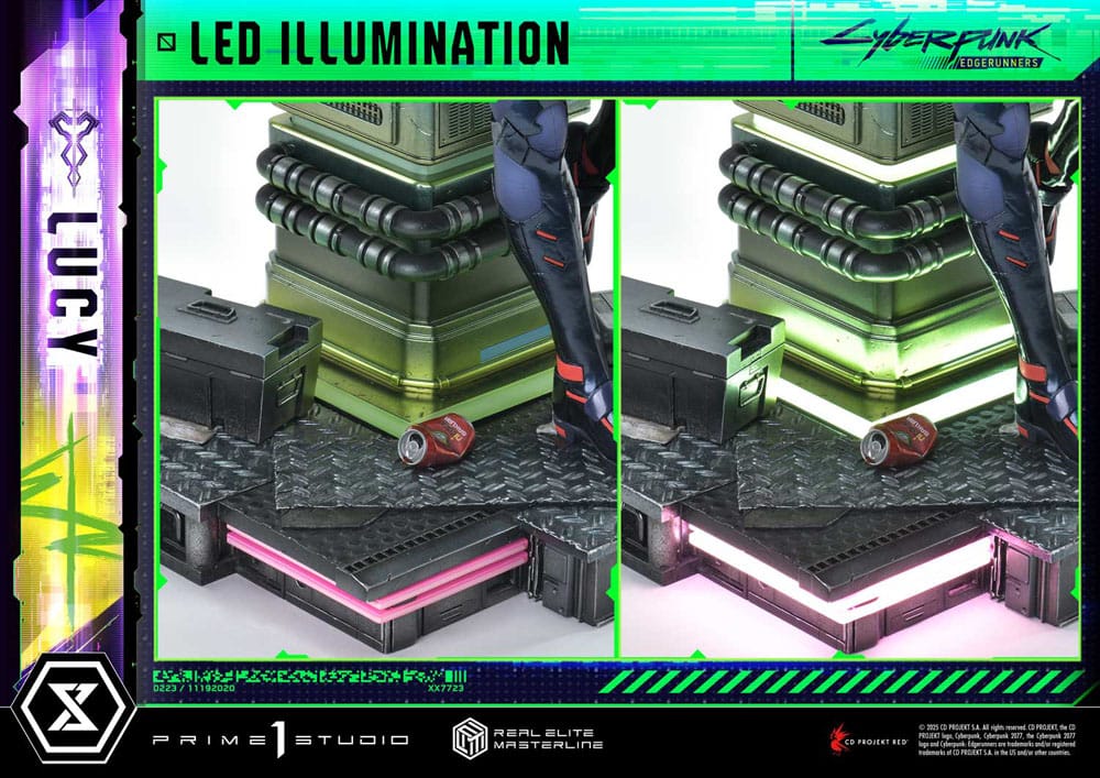 Cyberpunk: Edgerunners Real Elite Masterline Series Statue 1/4 Lucy Deluxe Bonus Version 50 cm  - Preorder - ETA: 25.12.2026