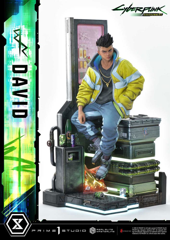 Cyberpunk: Edgerunners Real Elite Masterline Series Statue 1/4 David 58 cm     - Preorder - ETA: 25.01.2027