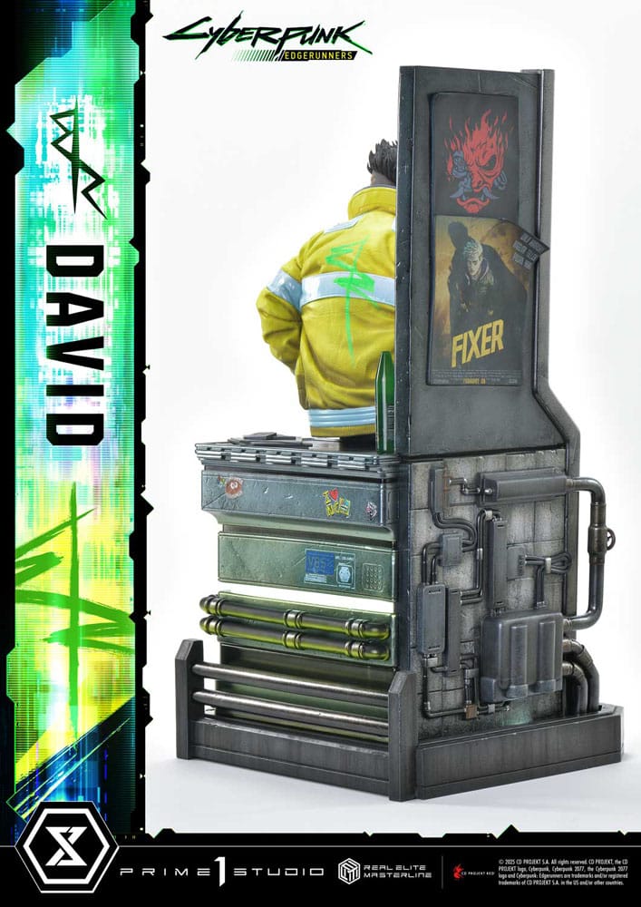 Cyberpunk: Edgerunners Real Elite Masterline Series Statue 1/4 David 58 cm     - Preorder - ETA: 25.01.2027