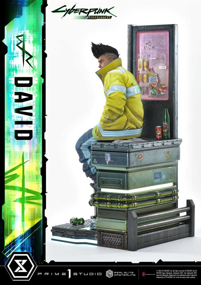 Cyberpunk: Edgerunners Real Elite Masterline Series Statue 1/4 David 58 cm     - Preorder - ETA: 25.01.2027
