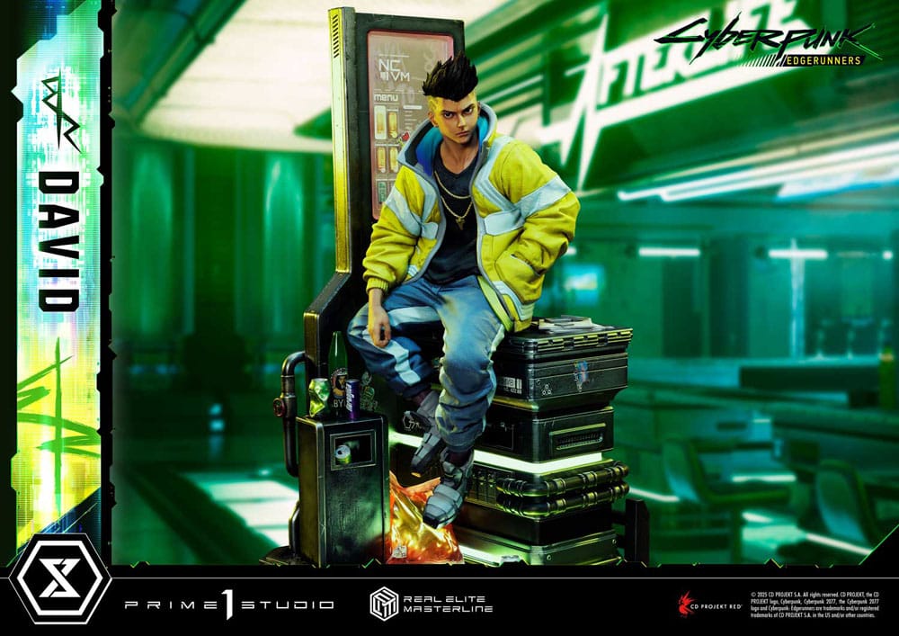 Cyberpunk: Edgerunners Real Elite Masterline Series Statue 1/4 David 58 cm     - Preorder - ETA: 25.01.2027