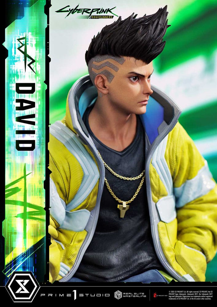 Cyberpunk: Edgerunners Real Elite Masterline Series Statue 1/4 David 58 cm     - Preorder - ETA: 25.01.2027