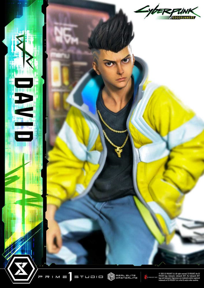 Cyberpunk: Edgerunners Real Elite Masterline Series Statue 1/4 David 58 cm     - Preorder - ETA: 25.01.2027