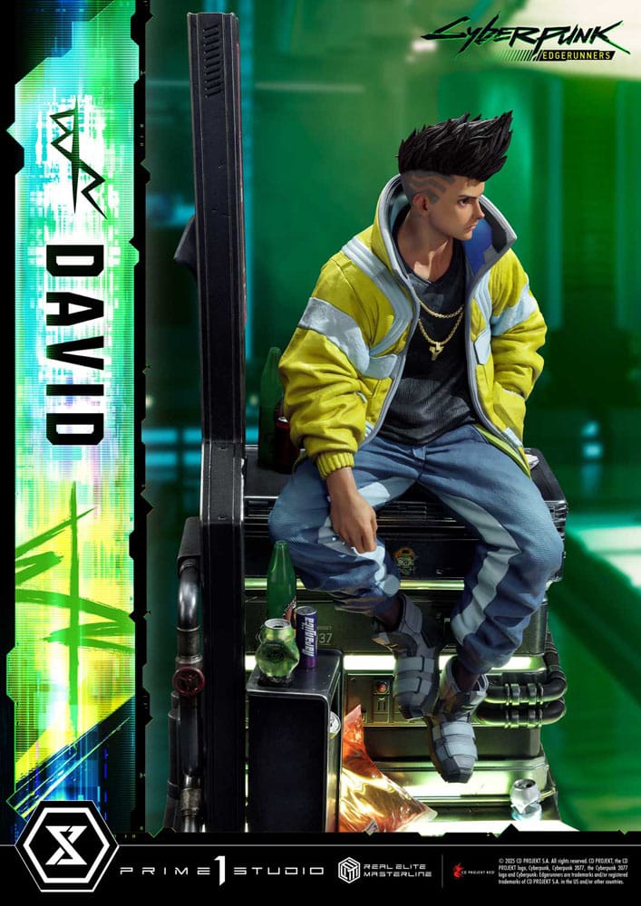 Cyberpunk: Edgerunners Real Elite Masterline Series Statue 1/4 David 58 cm     - Preorder - ETA: 25.01.2027