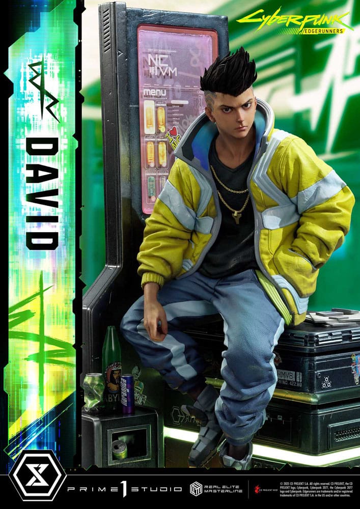 Cyberpunk: Edgerunners Real Elite Masterline Series Statue 1/4 David 58 cm     - Preorder - ETA: 25.01.2027