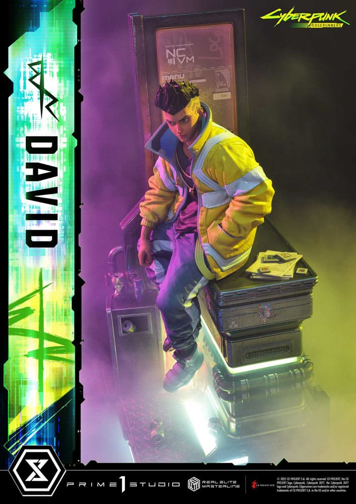 Cyberpunk: Edgerunners Real Elite Masterline Series Statue 1/4 David 58 cm     - Preorder - ETA: 25.01.2027