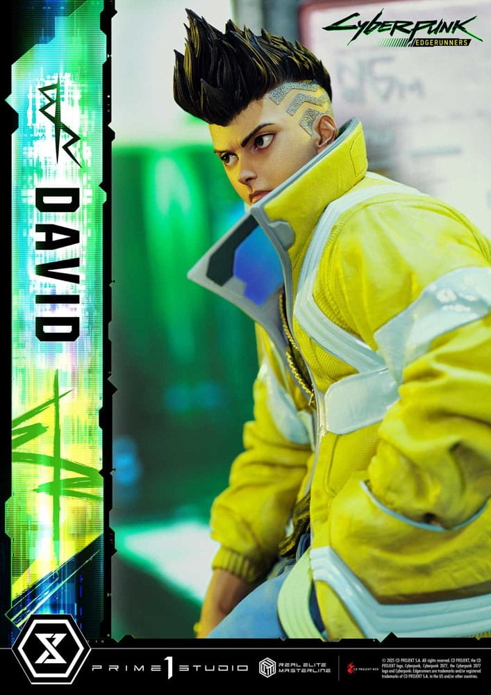 Cyberpunk: Edgerunners Real Elite Masterline Series Statue 1/4 David 58 cm     - Preorder - ETA: 25.01.2027