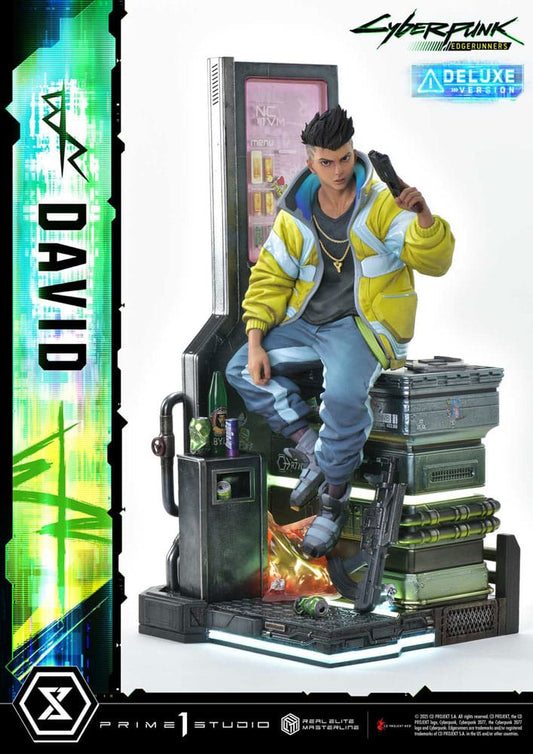 Cyberpunk: Edgerunners Real Elite Masterline Series Statue 1/4 David Bonus Version 58 cm    - Preorder - ETA: 25.01.2027