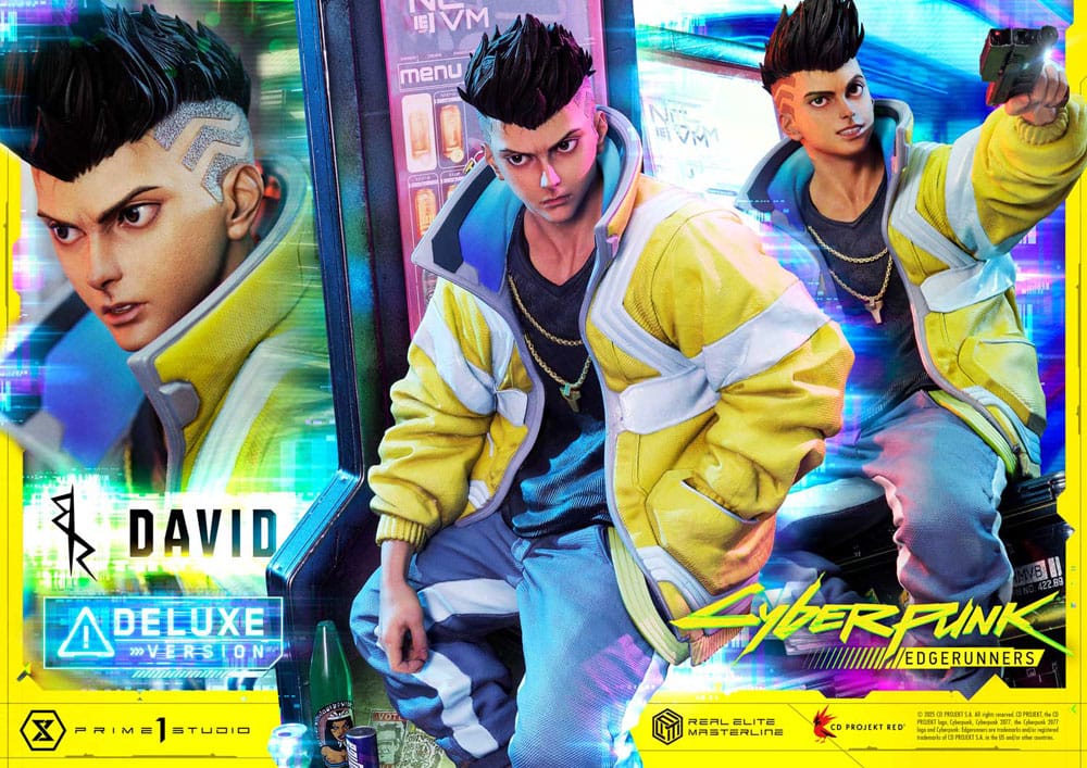 Cyberpunk: Edgerunners Real Elite Masterline Series Statue 1/4 David Bonus Version 58 cm    - Preorder - ETA: 25.01.2027