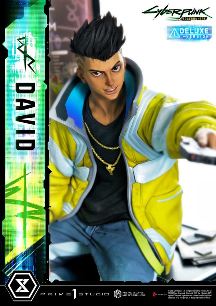 Cyberpunk: Edgerunners Real Elite Masterline Series Statue 1/4 David Bonus Version 58 cm    - Preorder - ETA: 25.01.2027