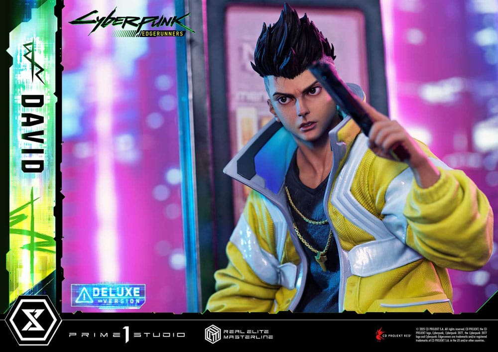 Cyberpunk: Edgerunners Real Elite Masterline Series Statue 1/4 David Bonus Version 58 cm    - Preorder - ETA: 25.01.2027