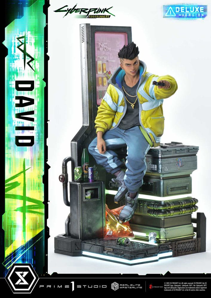Cyberpunk: Edgerunners Real Elite Masterline Series Statue 1/4 David Bonus Version 58 cm    - Preorder - ETA: 25.01.2027