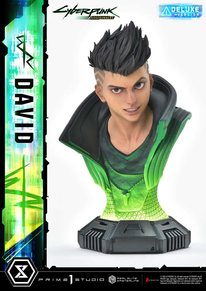Cyberpunk: Edgerunners Real Elite Masterline Series Statue 1/4 David Bonus Version 58 cm    - Preorder - ETA: 25.01.2027