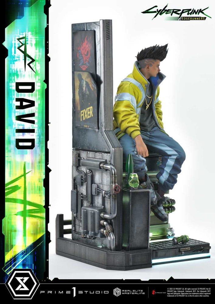 Cyberpunk: Edgerunners Real Elite Masterline Series Statue 1/4 David Bonus Version 58 cm    - Preorder - ETA: 25.01.2027