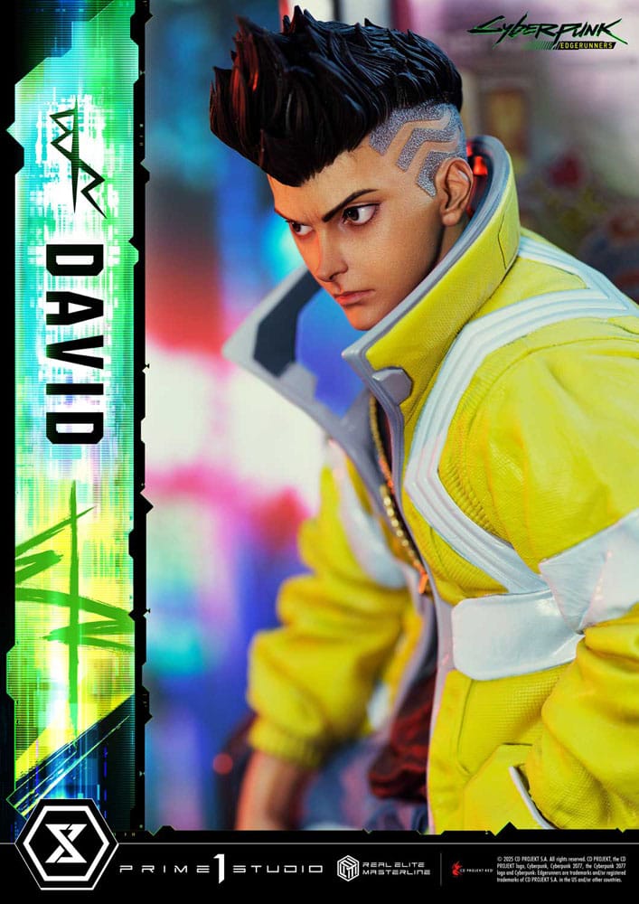Cyberpunk: Edgerunners Real Elite Masterline Series Statue 1/4 David Bonus Version 58 cm    - Preorder - ETA: 25.01.2027