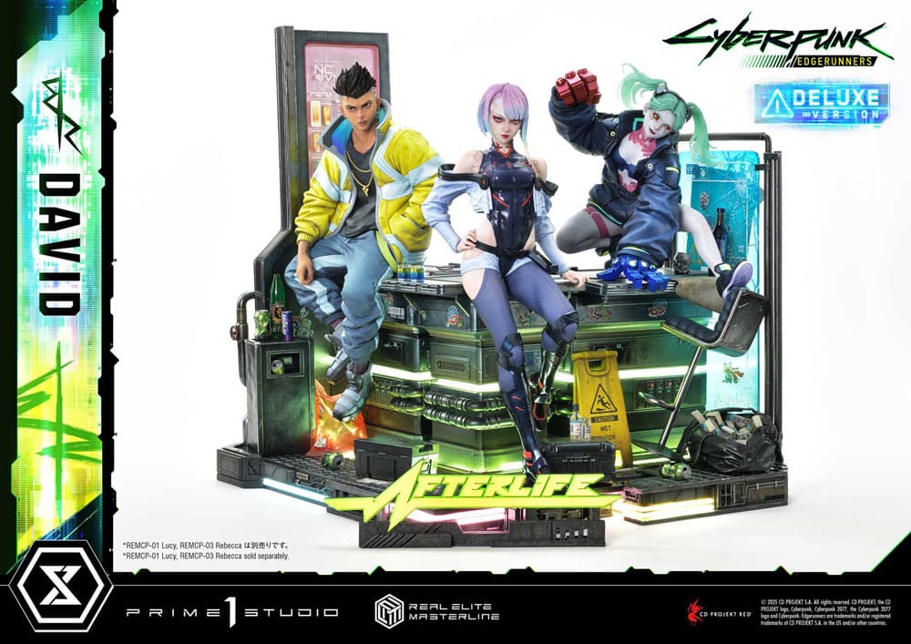 Cyberpunk: Edgerunners Real Elite Masterline Series Statue 1/4 David Bonus Version 58 cm    - Preorder - ETA: 25.01.2027
