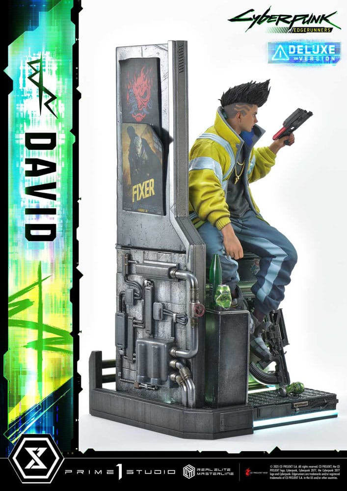 Cyberpunk: Edgerunners Real Elite Masterline Series Statue 1/4 David Bonus Version 58 cm    - Preorder - ETA: 25.01.2027