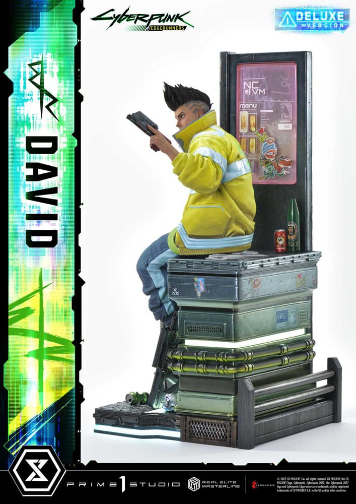 Cyberpunk: Edgerunners Real Elite Masterline Series Statue 1/4 David Bonus Version 58 cm    - Preorder - ETA: 25.01.2027