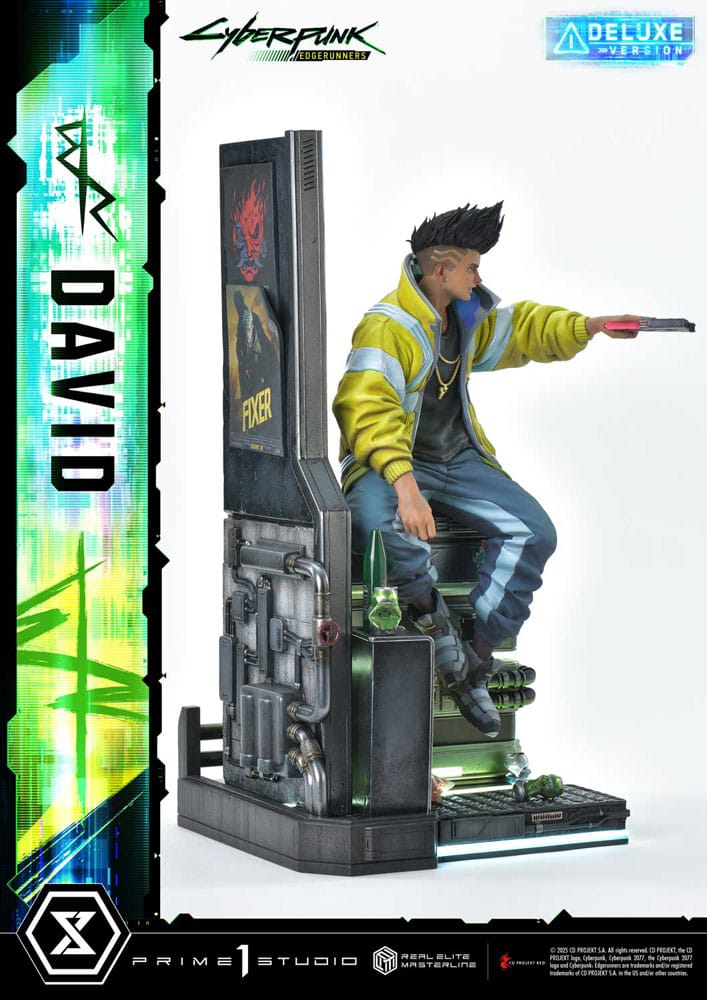 Cyberpunk: Edgerunners Real Elite Masterline Series Statue 1/4 David Bonus Version 58 cm    - Preorder - ETA: 25.01.2027