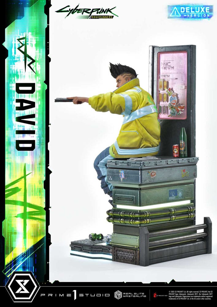 Cyberpunk: Edgerunners Real Elite Masterline Series Statue 1/4 David Bonus Version 58 cm    - Preorder - ETA: 25.01.2027